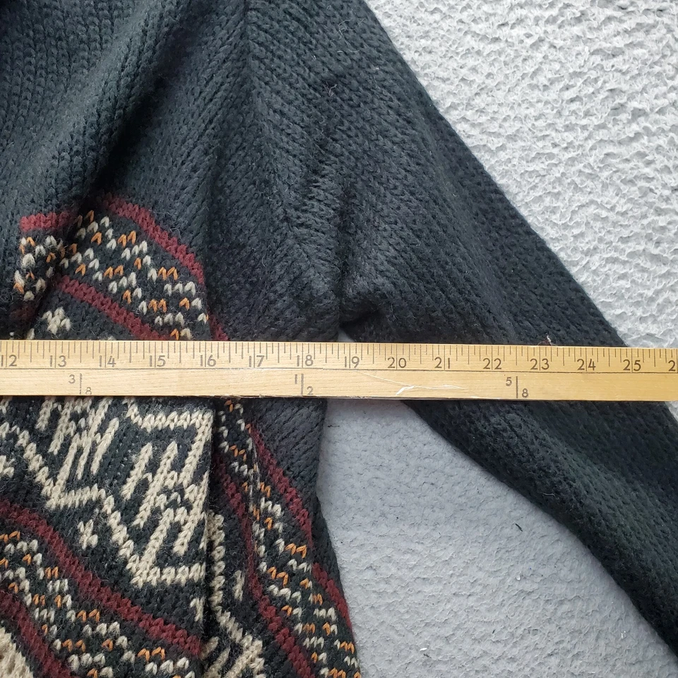 Cárdigan suéter Love Token para mujer M multi elástico flecos manga larga frente abierto Foto 4 de 4