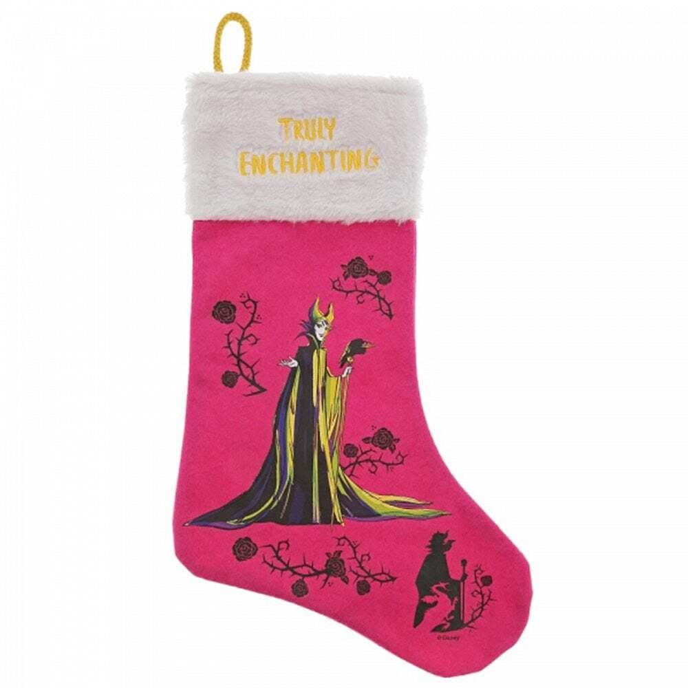 Disney Enchanting Collection Maleficent Christmas Stocking - Truly Enchanting