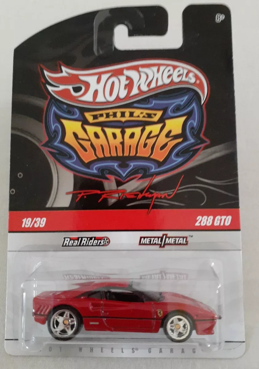 Hot Wheels Phil's Garage Ferrari 288 GTO Red