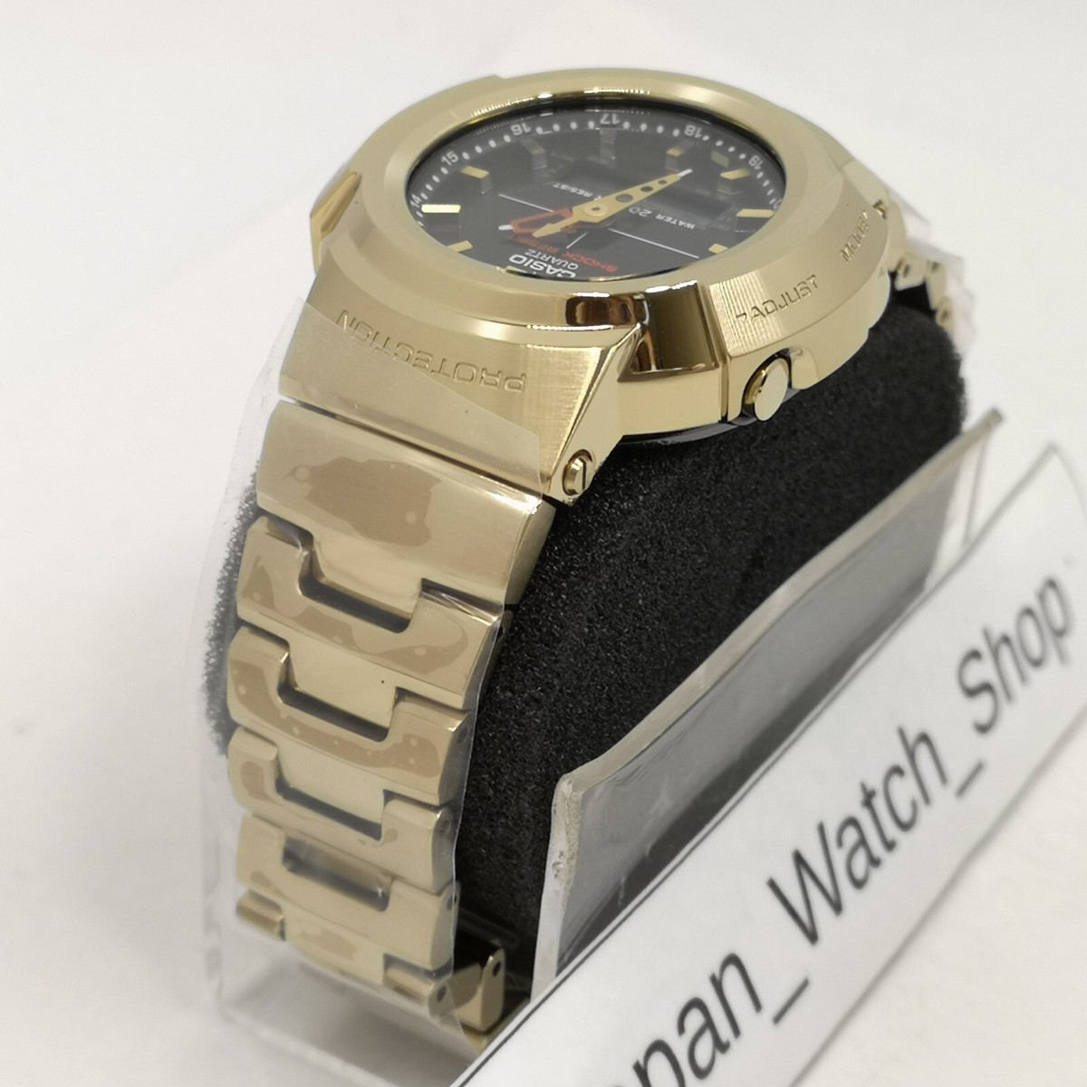 CASIO G-SHOCK FULL METAL AWM-500GD-9AJF Black Gold Atomic Men's