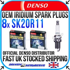 8x DENSO SK20R11 IRIDIUM SPARK PLUGS FOR LEXUS SC 430 05.01-07.10