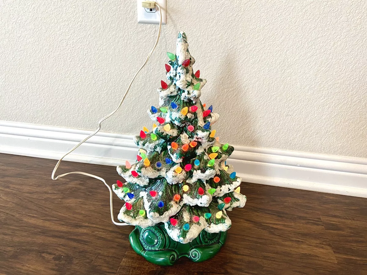 1970s christmas tree on sale lights