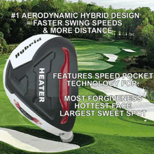 1 HYBRID RESCUE IRON 2 3 4 5 6 7 8 9 PW SW -PGA GRAPHITE TAYLOR FIT CUSTOM MADE