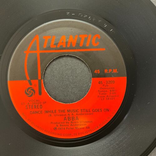 ABBA, Honey, Honey / Dance (While The Music Still Goes On), 7" 45rpm, Vinyl VG - Picture 2 of 2