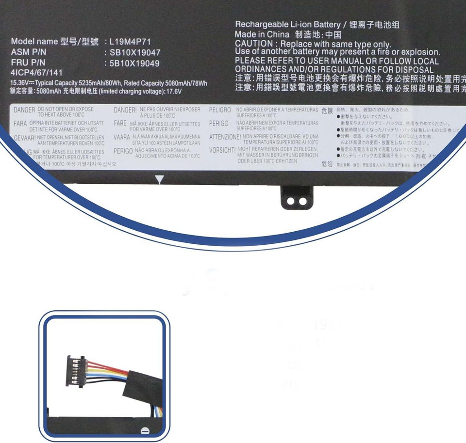 Marché Batterie : Batteries PC Portable LENOVO - LENOVO Batterie Pour - Foto 5