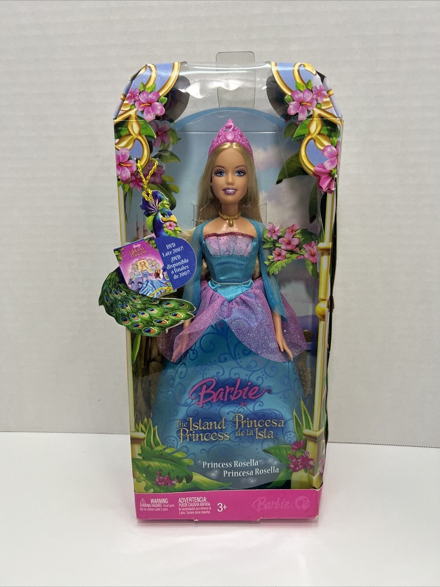 Island Princess Rosella Barbie Princesa Princesa Barbie As The