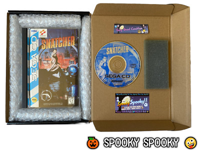Snatcher SEGA CD - NTSC-U/C USA sehr guter Zustand - hochwertige Verpackung - Tracked