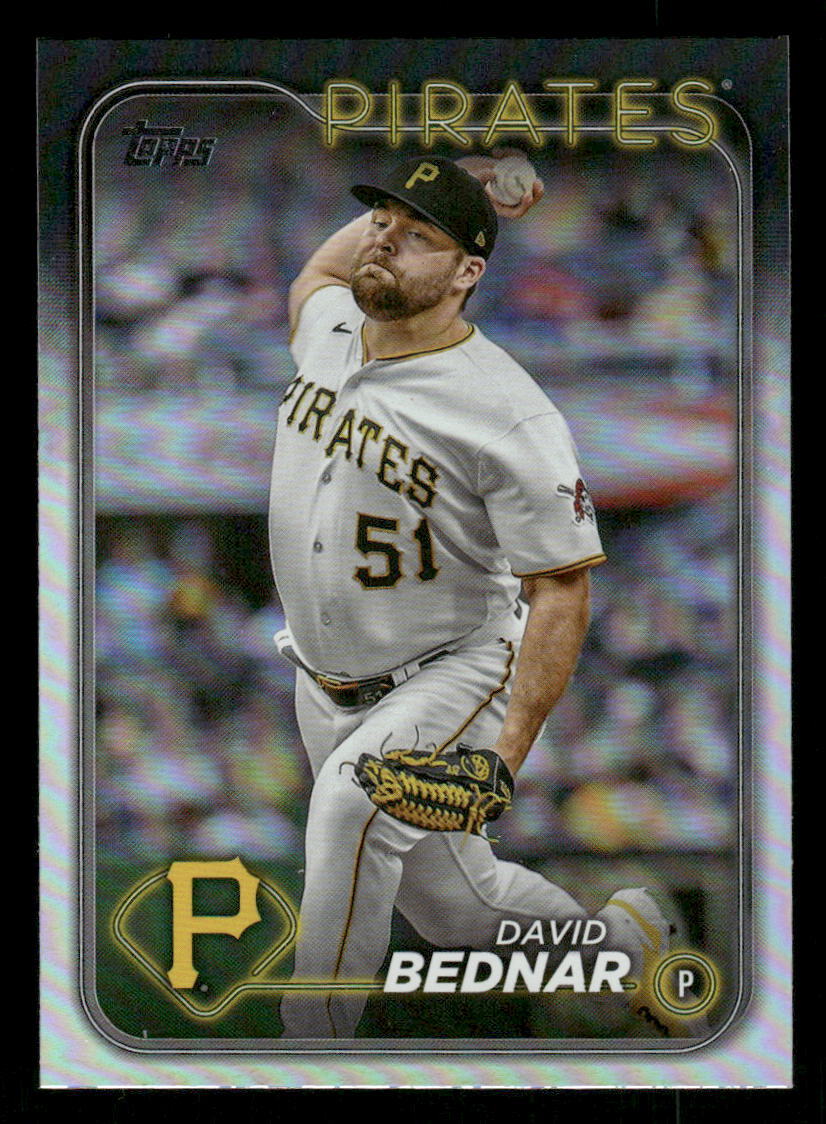 2024 Topps #143 David Bednar Rainbow Foil