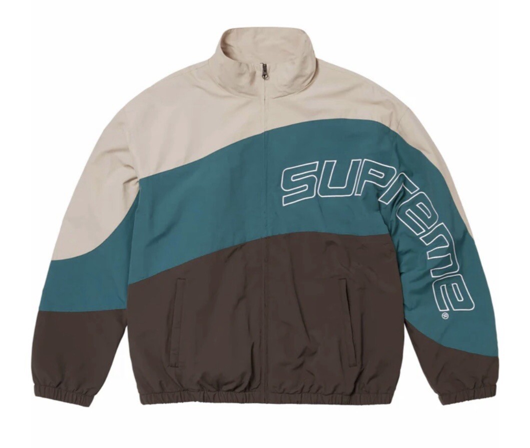 Supreme Curve Track Jacket Brown (Size Medium) | eBay