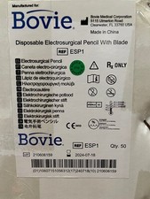Bovie Electrosurgical Push Button Pencil - box/50 ESP1