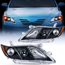 Headlight Assembly Compatible with 2007 2008 2009 Toyota Camry Headlamps Replace