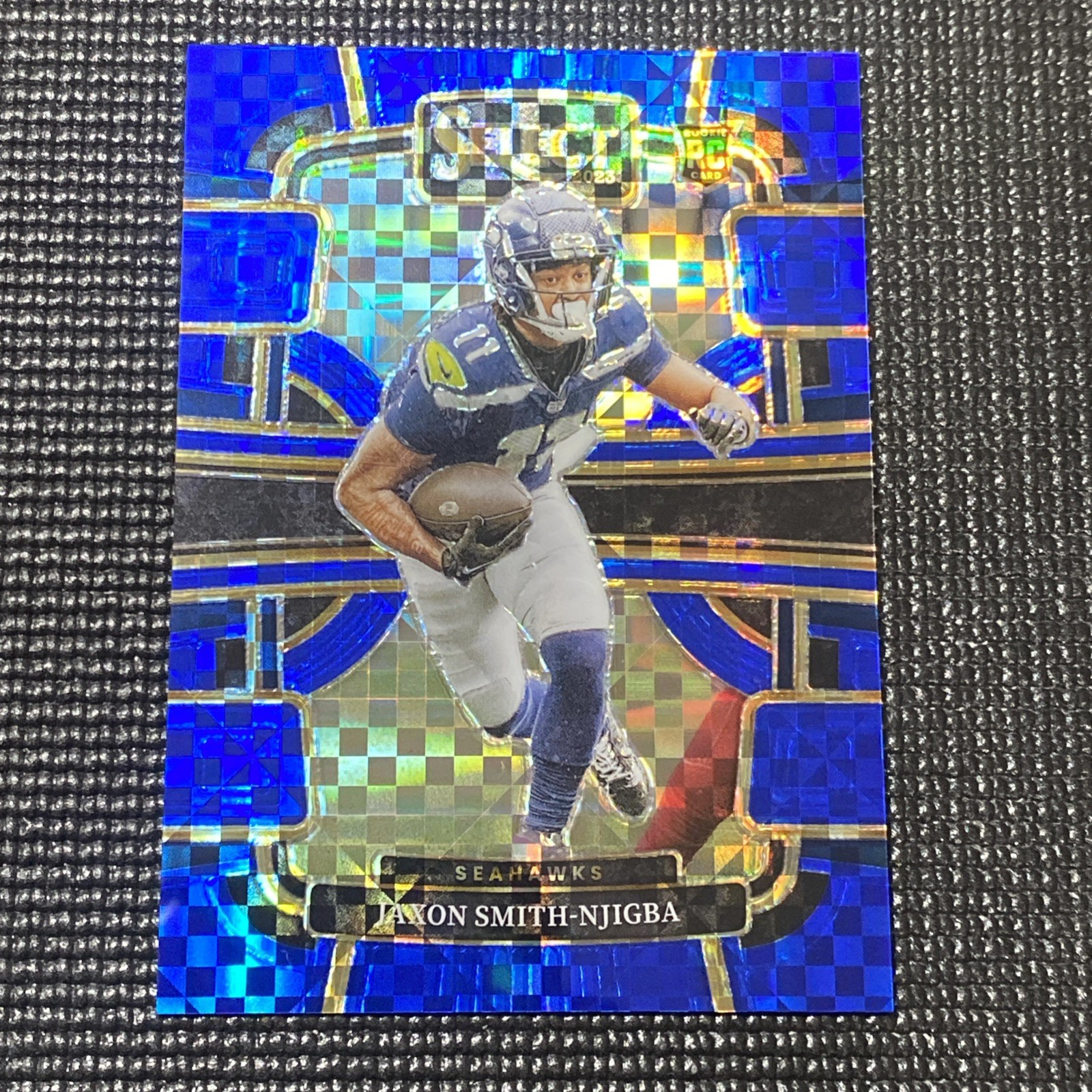 2023 Panini Select Prizm Blue #87 Jaxon Smith-Njigba RC ROOKIE /199 Seahawks 🔥