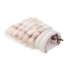 4 in 1 Cat Sleeping Bag 360  Wrap Cat Bed Plush  Warm Winter Sleeping Bag fo...