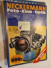 Neckermann zdjęcie kino optyczne katalog 1973/74 ok. 60 stron , dobrze zachowane N