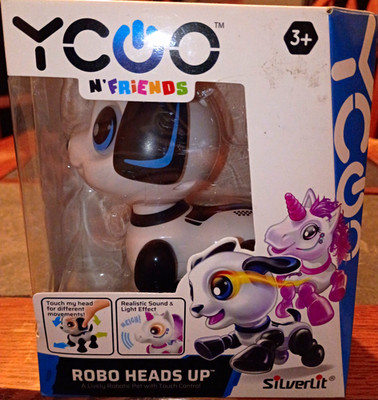 Silverlit YCOO N'Friends Robo Heads Up Interactive Robotic Pet w/ Touch Control