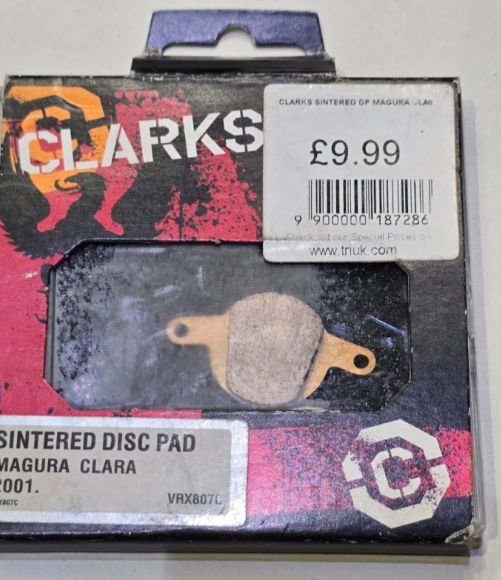 Magura Brake Pads VRX807 Metallic Clarks Louise FR Clara 2001 Disc + Pin