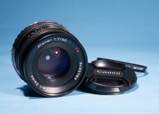 Obiettivo principale Carl Zeiss Planar T* 50 mm f/1.7 * adattato per Canon EOS EF
