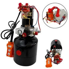 12V 800W Small Hydraulic Station Unit Lift Hydraulic Station Power System