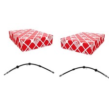 2X FEBI BILSTEIN BREMSSCHLÄUCHE VORNE BEIDSEITIG PASSEND FÜR VW CALIFORNIA