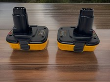 2-Pk Adapter Lithium Battery 18V - 20V DCA1820 NEW