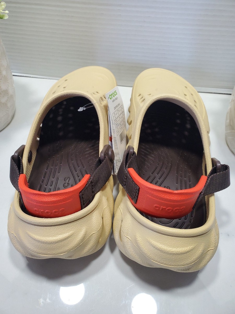 Crocs Echo Clog K Kids Slip On Comfort Shoes 208190-0HX Size J6