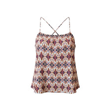 NWT Banana Republic size S spaghetti strap Tank Chiffon Top Cami