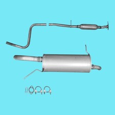 Muffler and Resonator 2011-2019 Ford Fiesta 1.6L (Hatchback)