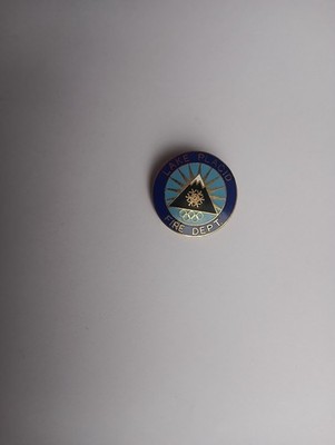 Ansteck Pin Lake Placid Fire Department Olympische Spiele 1980