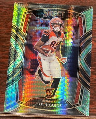 Tee Higgins 2020 Panini Select Dragon Scale Prizm Rookie /67 SP Bengals