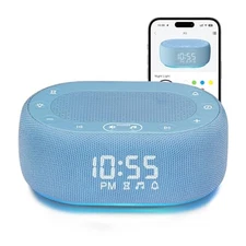  White Noise Sound Machine for Sleep, Pink Noise Machines for Baby Small Blue