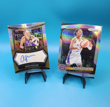 WNBA Panini Azura Stevens Sparks Auto 2023 Select/Prizm 6 card lot