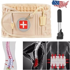 Spine Decompression Back Belt Lumbar Support for Lower Back Pain Relief New   
