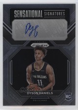 2022-23 Panini Prizm Sensational Signatures Dyson Daniels #SS-DD Auto 19hu