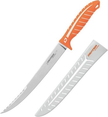 Dexter Knives Dextreme Dual Edge 10'' Stiff Fillet Blade W/ Includes Sheath DX10S