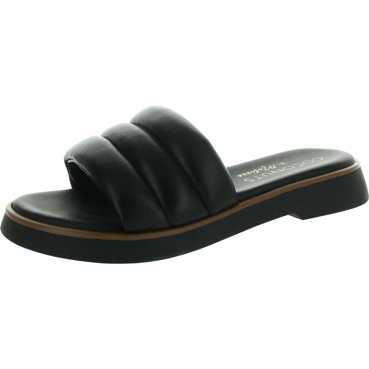 Женские босоножки-горки Coconuts by Matisse Limits черного цвета 9 Medium (B,M) BHFO 9512