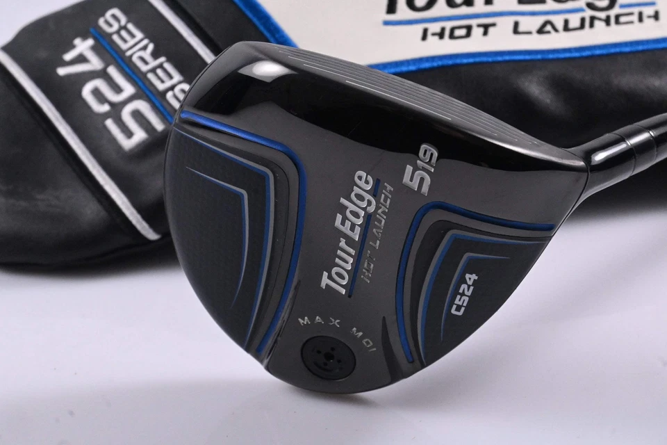 Tour Edge Hot Launch C524 #5 Wood / 19 Degree / Regular Flex Aldila Ascent 50 - Image 2 of 4