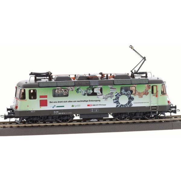 Roco 71417 H0 E-Lok Re 420 257-8, Sbb-Cargo, Ep. Vi, Dc-Sound H0 + Neu-image