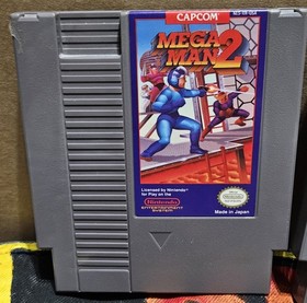 Nintendo NES Game Mega Man 2 And Mega Man 3 - Capcom