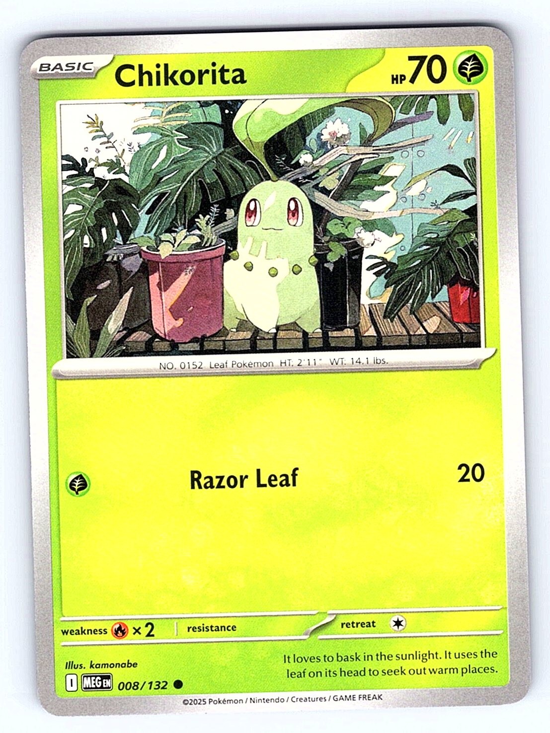 Sizzlipede Common ME01: Mega Evolution 029/132 NM