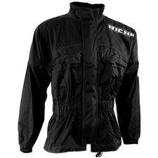 Richa Rain Warrior Waterproof Motorcycle Motorbike Over Jacket Black