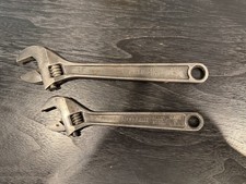 Blue Point 10 And 8 Adjustable Wrenchs