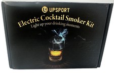 Electric Cocktail Smoker Kit USB Rechargeable Drink Smoker Wood Chips Included
