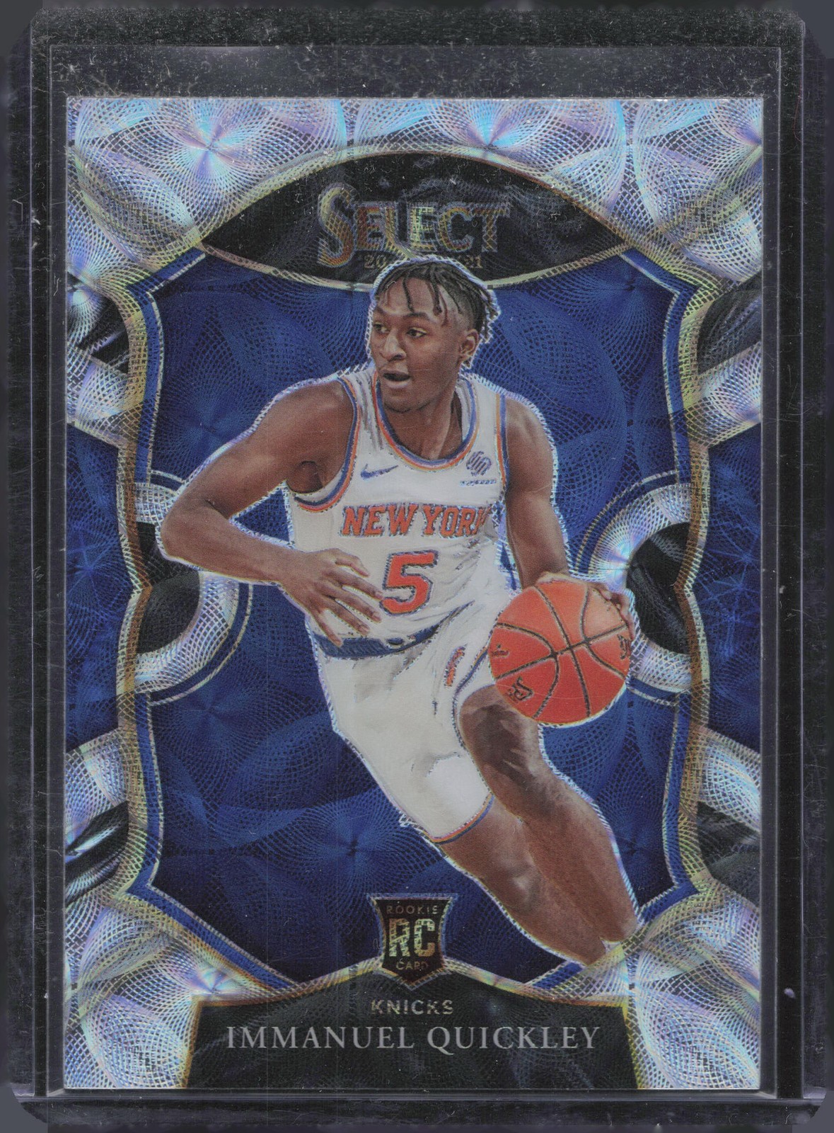 2020-21 Panini Select #85 Immanuel Quickley Scope Prizms