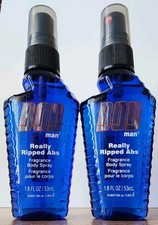  2 Bottles of BOD Really Ripped Abs by Parfums De Coeur Body Spray 1.8 oz