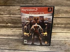God of War II Two Disc Set PS2 PlayStation 2 Greatest Hits w/ Manual