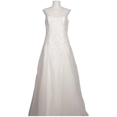 Ladybird, Hochzeitskleid, Größe: 44, Weiß, Polyamid/Polyester, Blumen #J0O