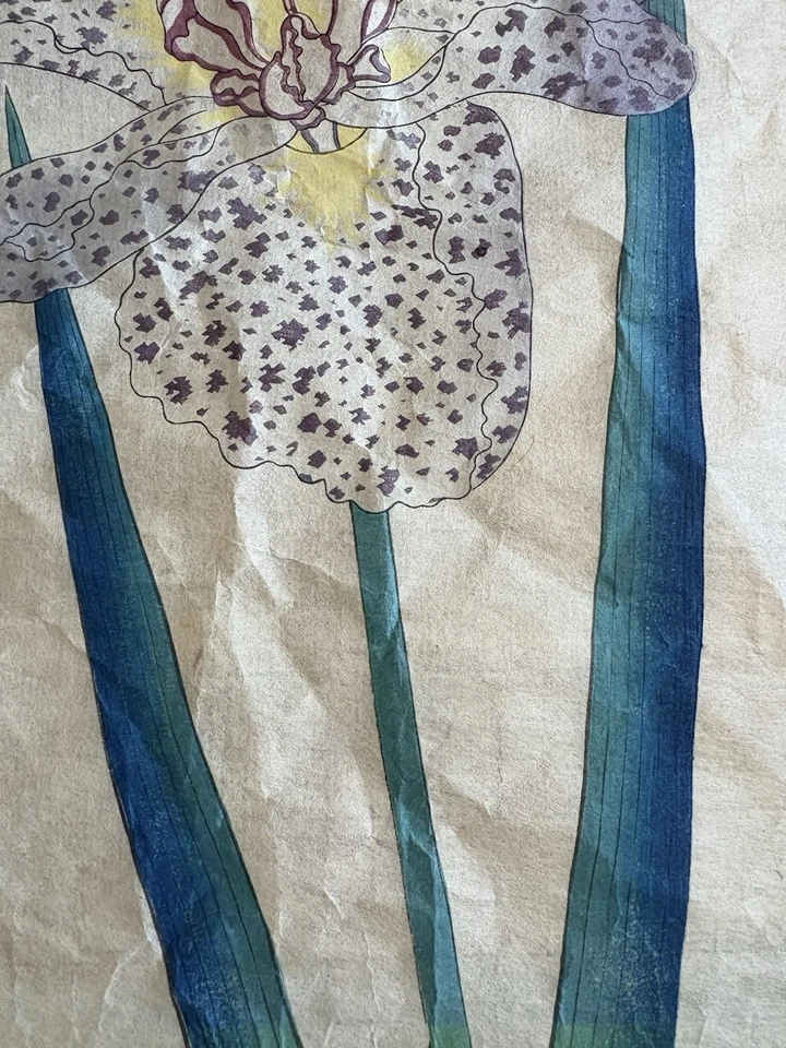 Impresión en madera japonesa del período Meiji Foto 3 de 4