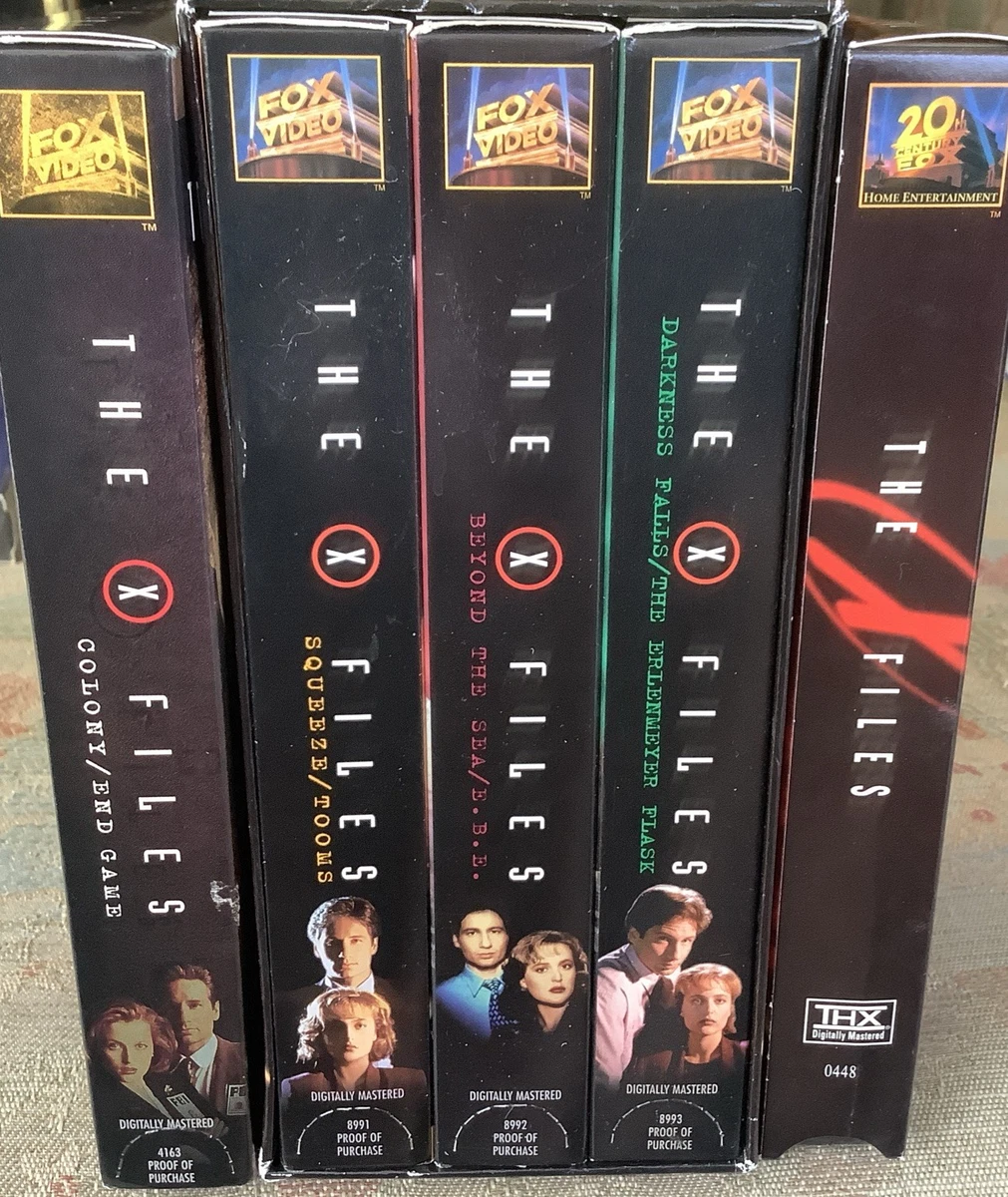 The X-Files Box Set VHS Tapes for sale | eBay