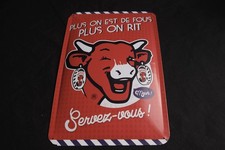 Plaque émaillée La vache qui rit
