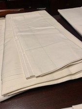 Stock 5 lenzuola vintage in cotone e lino  + coppia di federe  